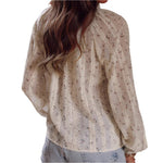 Floral Printed Chiffon Shirt