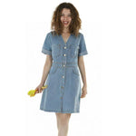 Trendy Denim Mini Dress