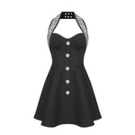 Small Playful Bandage Mini Dress