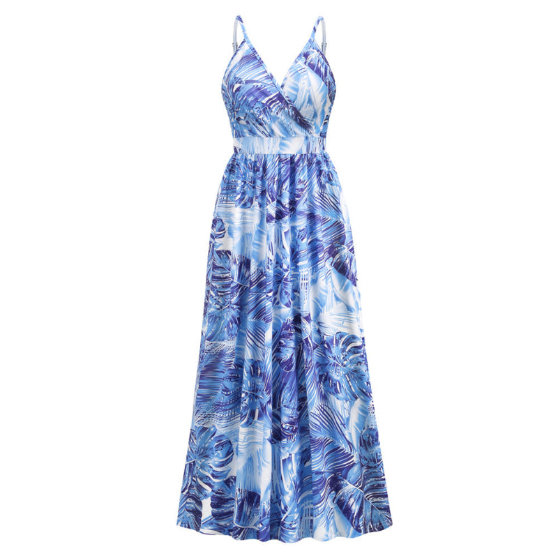 Sleeveless Swing Maxi Dress