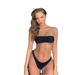 Bold Strapless Bikini - Sleeveless Swimsuit