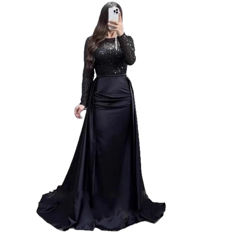 The Dazzling Queen Sequin Evening Gowns