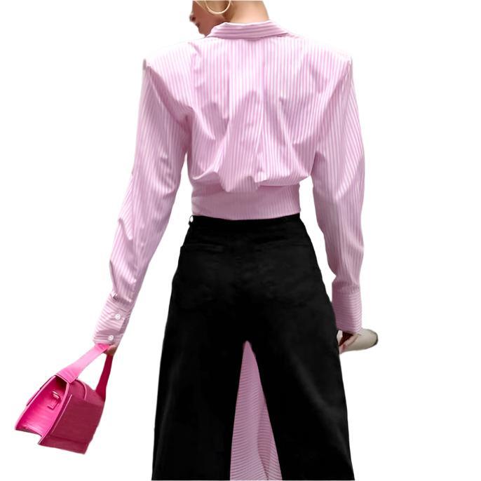 Lace Up Long Sleeved Shirt