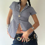 Casual Vacation Style Fitted Shirt