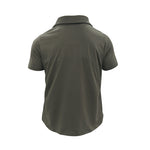 Lapel Button Polo Shirt With Pockets