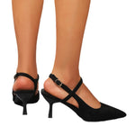 High Heels With Pointed Toes