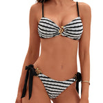 Tied Rose Sexy Two-piece Swimsuit