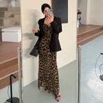Own The Room: Leopard Midi Dress