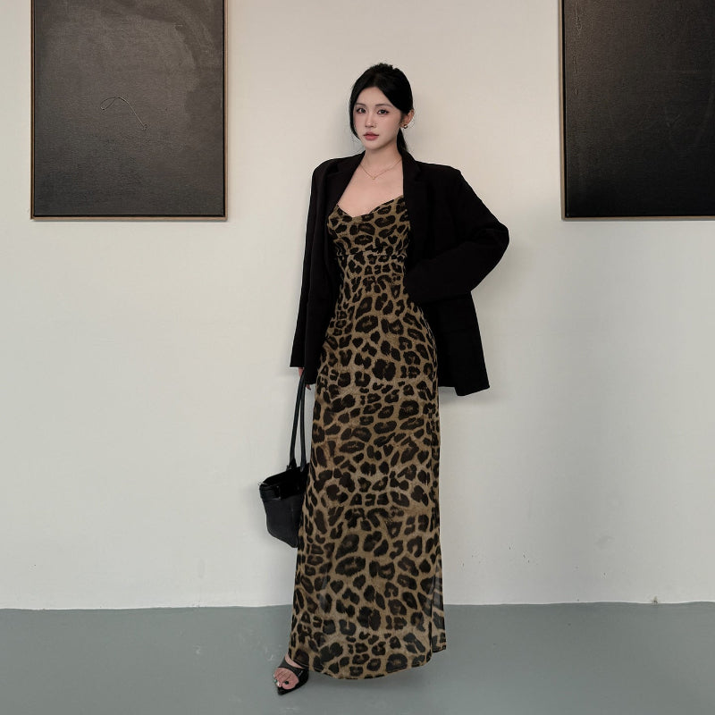 Own The Room: Leopard Midi Dress