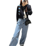 hort Stacked Jacquard Knit Cardigan