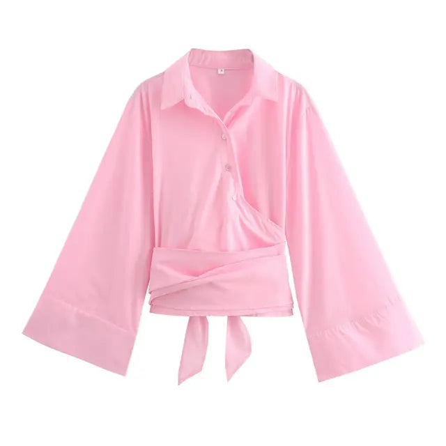 Vintage Elegant Luxury Blouses: Timeless Sophistication for the Modern Woman - Pink