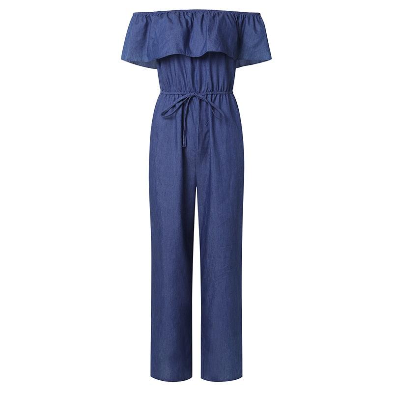 Ruffles wide leg jumpsuit -runwayfashionista.com