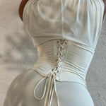 SleevelessCorset Maxi Dress