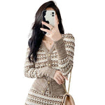 Single buckle Shirt+Pencil Skirt Two Pieces Set - runwayfashionista.com