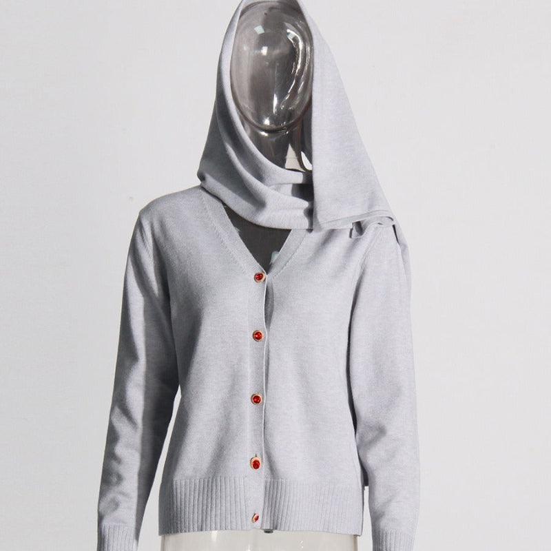 Single Breasted Knitted Sweater