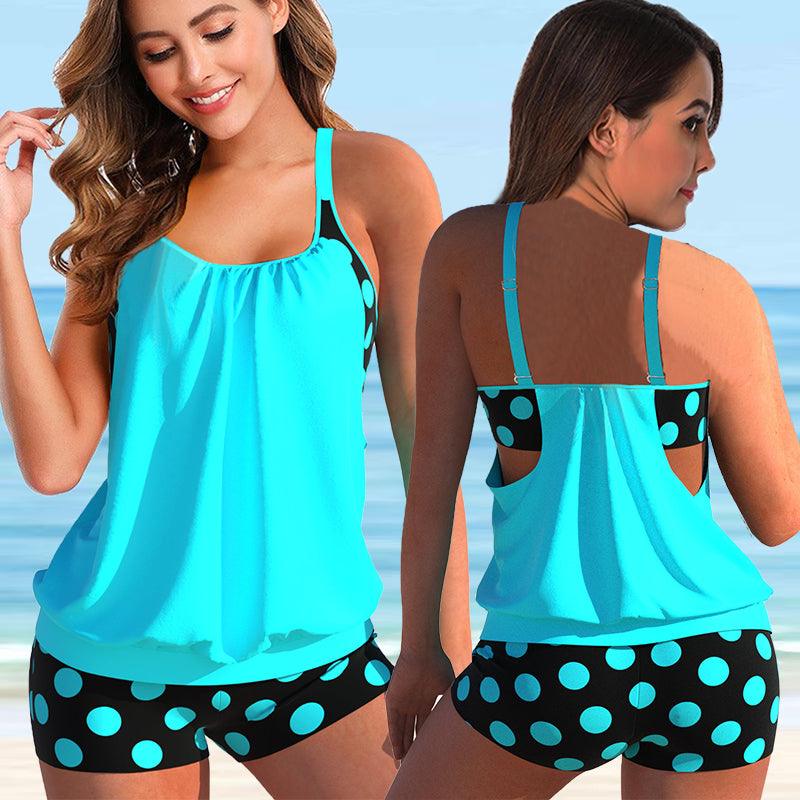 New Split Tankini Occidental Style - runwayfashionista.com