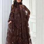 Lace Tie Double Layer Swing Maxi Dress