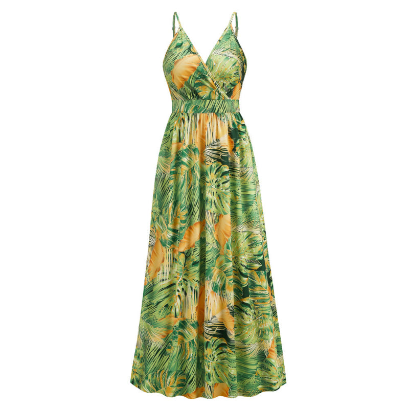 Sleeveless Swing Maxi Dress
