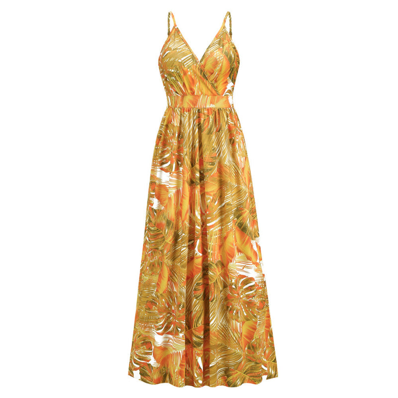 Sleeveless Swing Maxi Dress