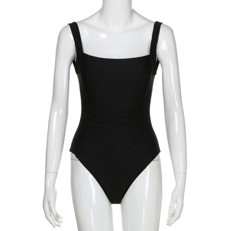 Dive In: Bold Plus Size One-Piece Swimsuit