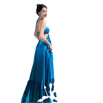 Backless Suspender Beach Dress