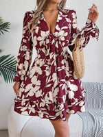 Bloom Boldly: Floral A-Line Dress
