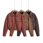 Effortless Autumn Chic: The Oversized Suede Statement