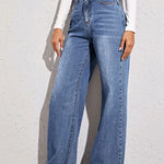 The New Era of Tailoring: High Waist Loose Denim Jeans