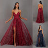 V-neck Sleeveless Strapless Maxi Dress