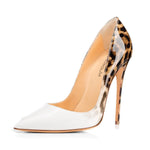 Leopard print gradient high heels - runwayfashionista.com