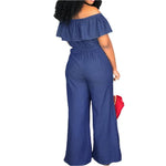 Ruffles wide leg jumpsuit -runwayfashionista.com