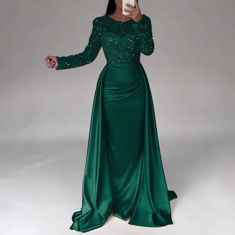 The Dazzling Queen Sequin Evening Gowns