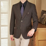 Casual Solid Color Long-sleeved Blazers