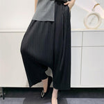 Wrinkled Harem Pants