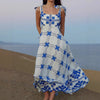 Elegant Vacation Style Maxi Dress