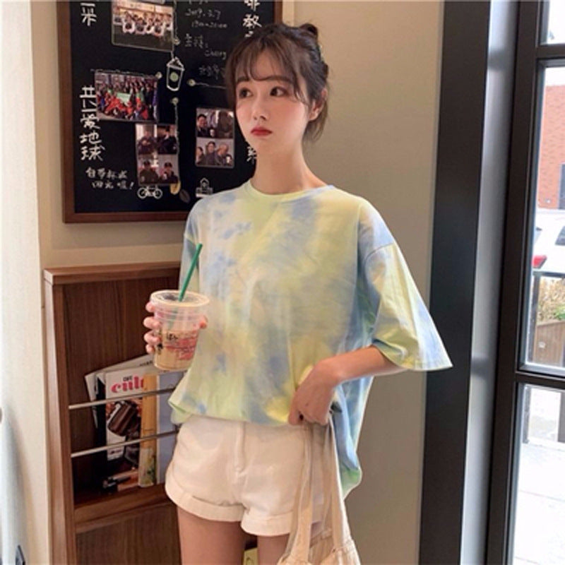 Casual Vintage Short Sleeve T-Shirt