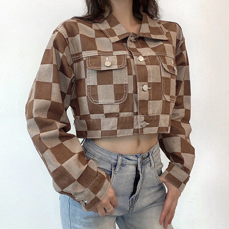 The Ultimate Vintage Plaid Denim Reveal | High-End Minimalist Style