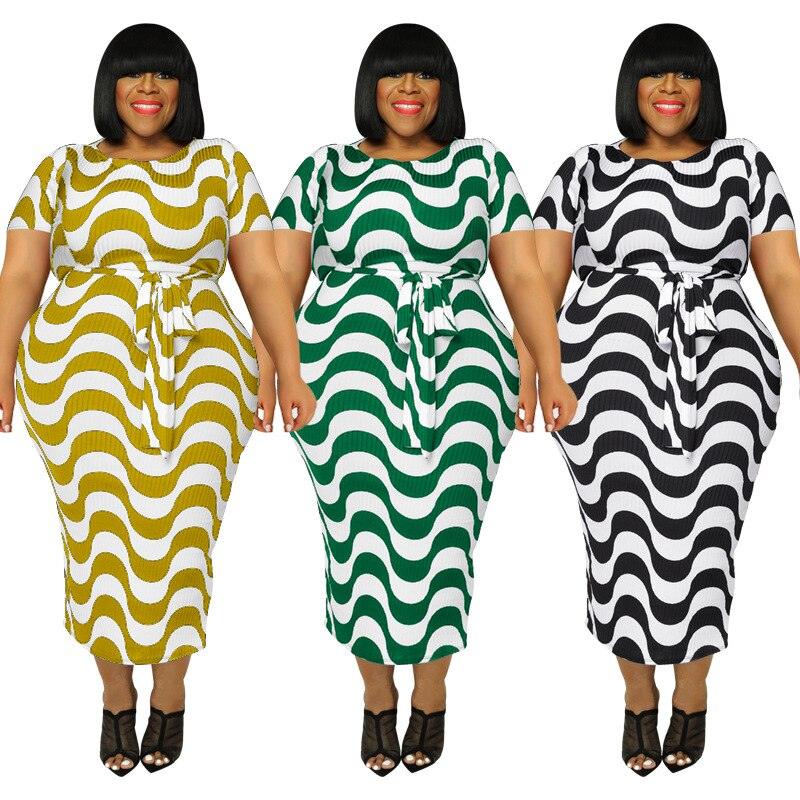 Plus Size Bodycon Casual Dresses