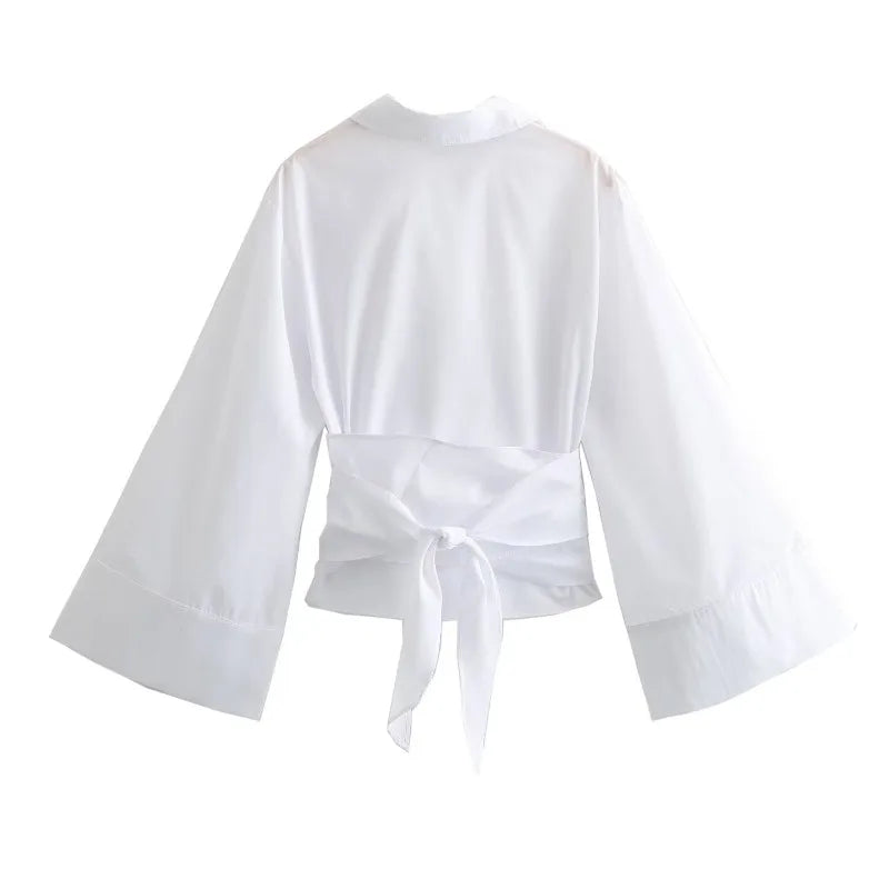 Vintage Elegant Luxury Blouses: Timeless Sophistication for the Modern Woman - white