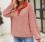 Striped Knit Sweater - runwayfashionista.com