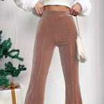 High Waist Bootcut Pants
