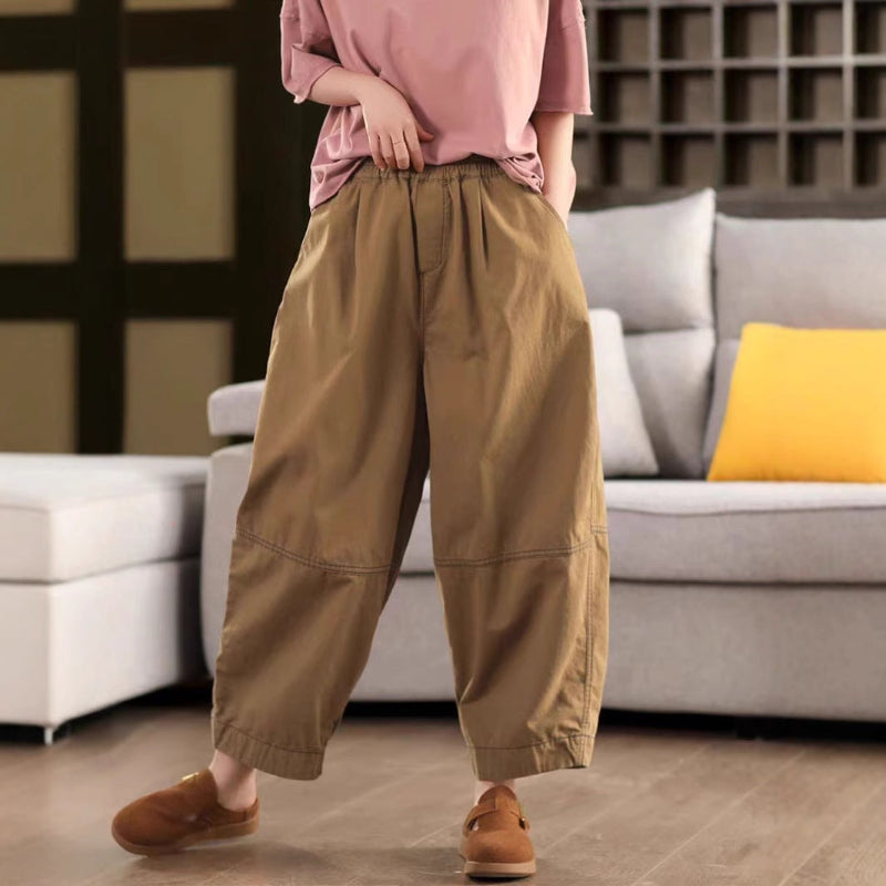 Vintage Slim Harem: The Rebel Silhouette