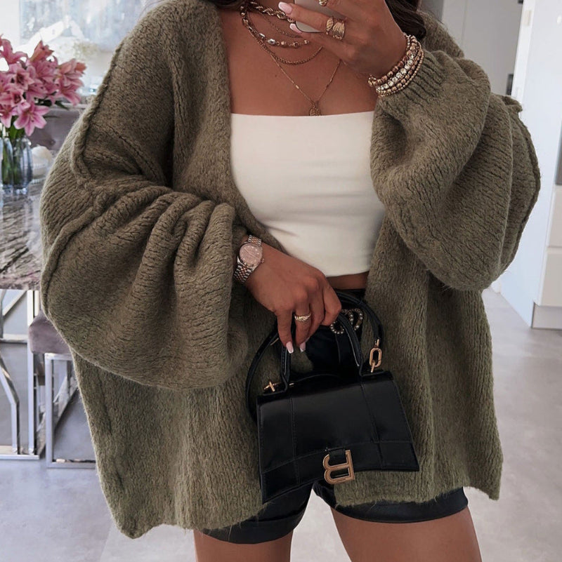 The Must-Have V-Neck Knitted Jacket