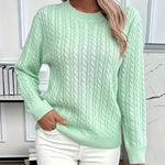 wist Round Neck Pullover Sweater