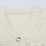 V-neck Long Sleeved Cardigan