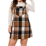 Sleeveless Wide Straps Casual Mini