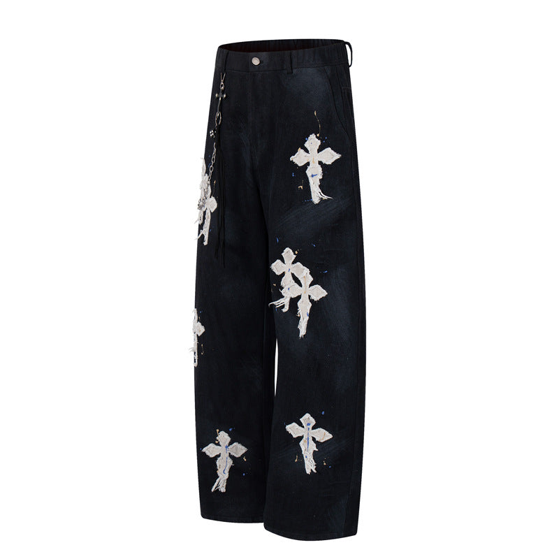 Straight Leg Hip-hop Loose Jeans Blog