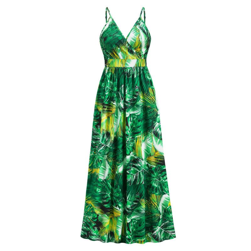 Sleeveless Swing Maxi Dress