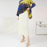 Long Straight Elegant Skirt - runwayfashionista.com