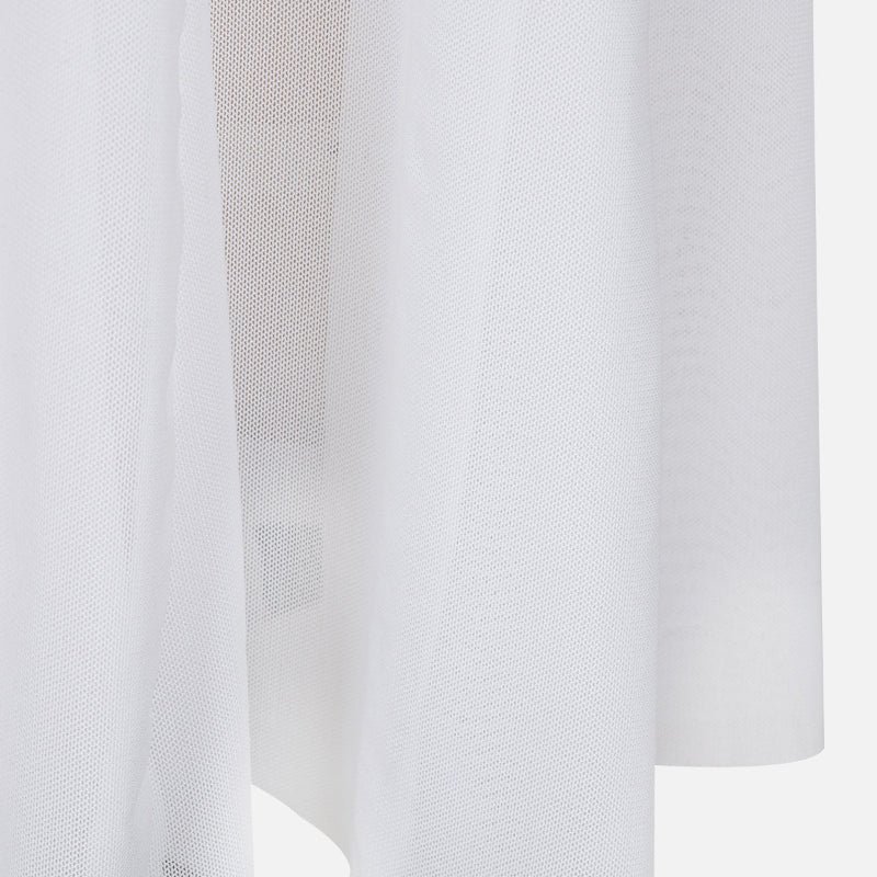 Mesh See-through Maxi Skirt
